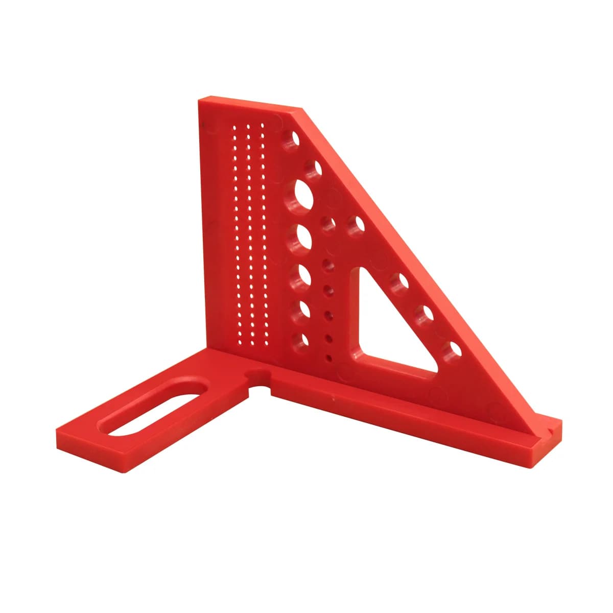 3D plastový uholník na viacnásobné meranie uhlov
