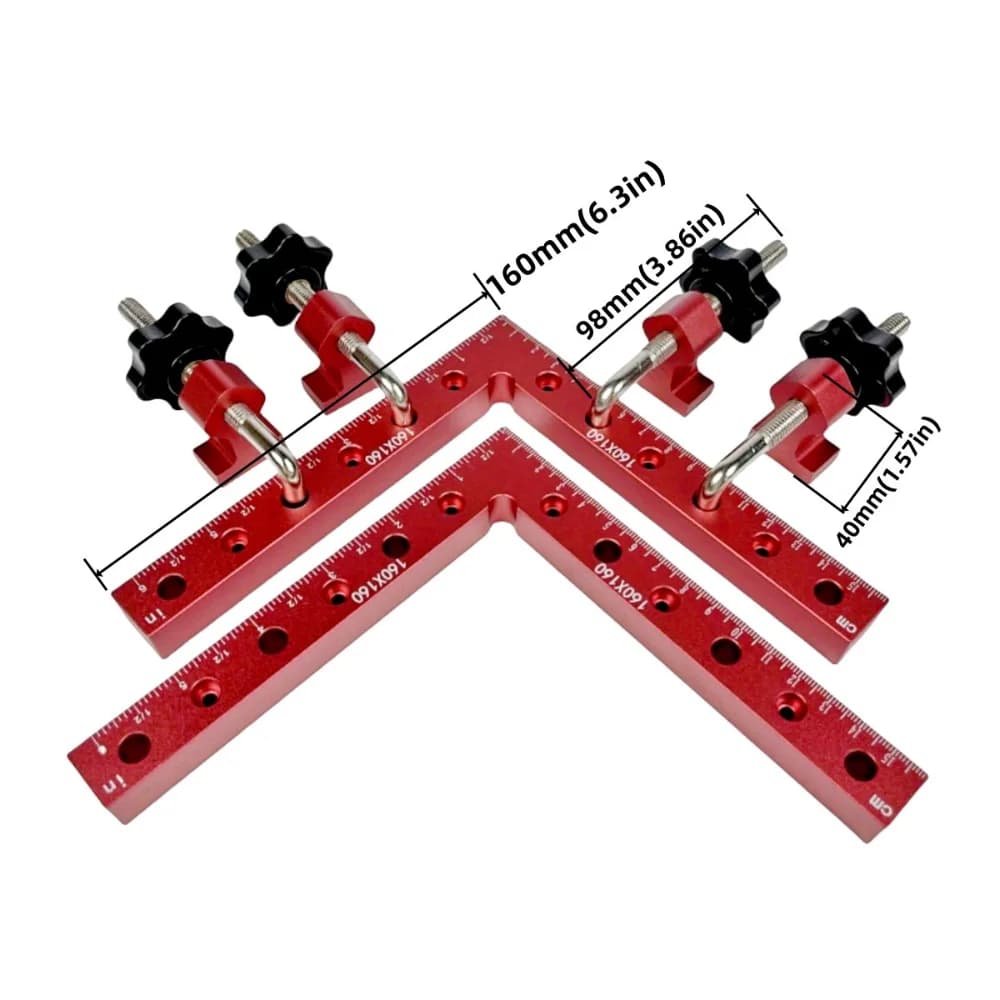 Fixačný klip L-tvarovanej polohovacej dosky 160 mm