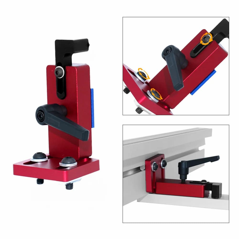 Aluminiová T-drážka na uholníkový stôl, držiak pre stolovú pílu, 30-80 cm