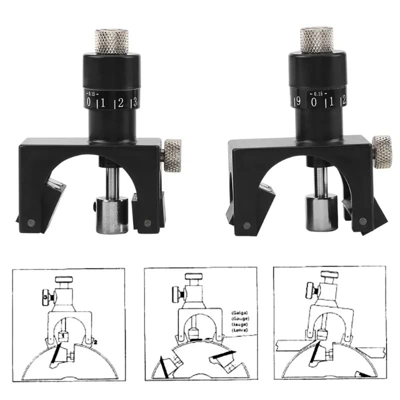 Magnetické nastavenie noža hobľa a výškový merák